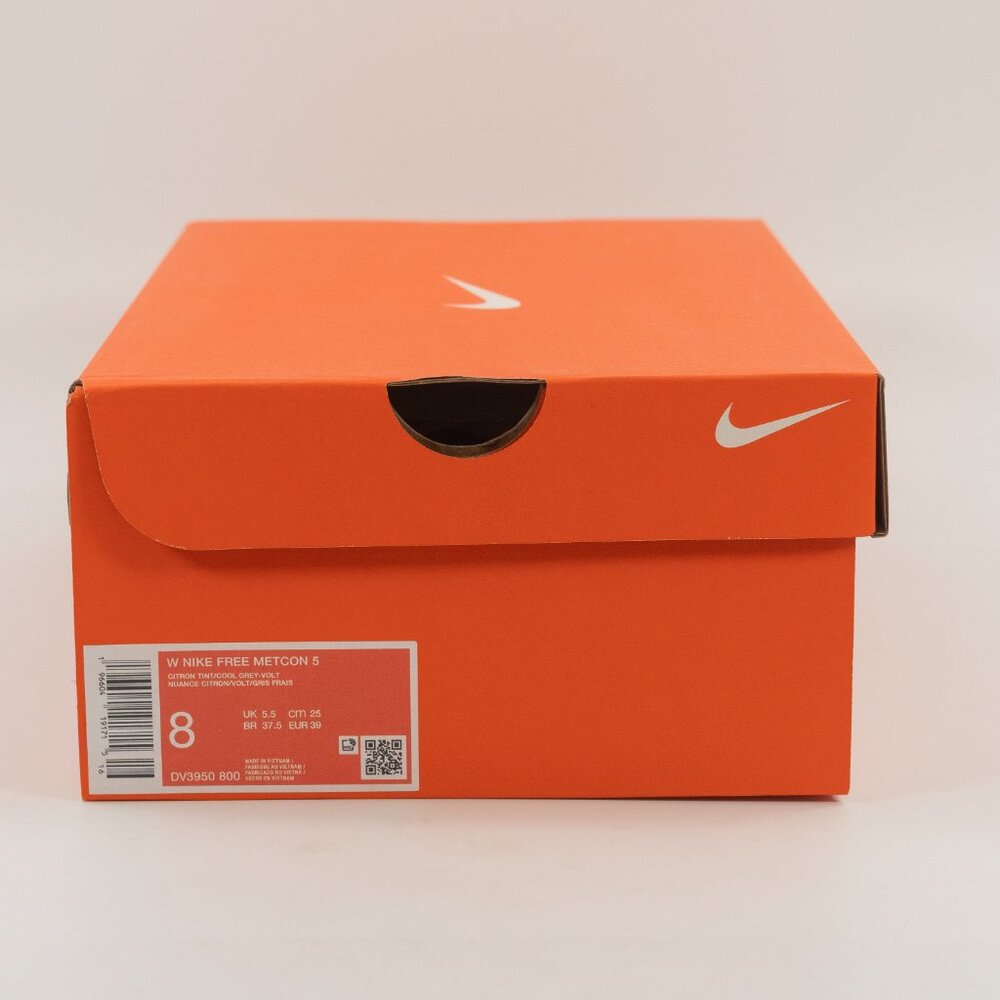 Nike Women's Free Metcon 5 'Citron Tint Volt' DV3950-800 Gym Training Multi Size - Picture 12 of 16